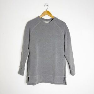 Varley Revolve Manning Raglan Pullover Sweatshirt Gray Size XS